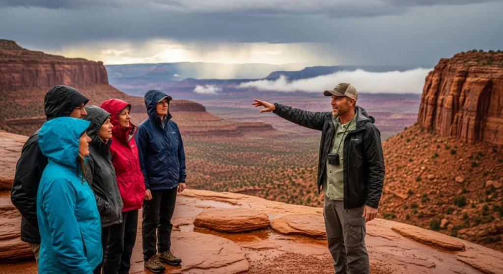 How Utah national parks tours handle bad weather and park closures effectively