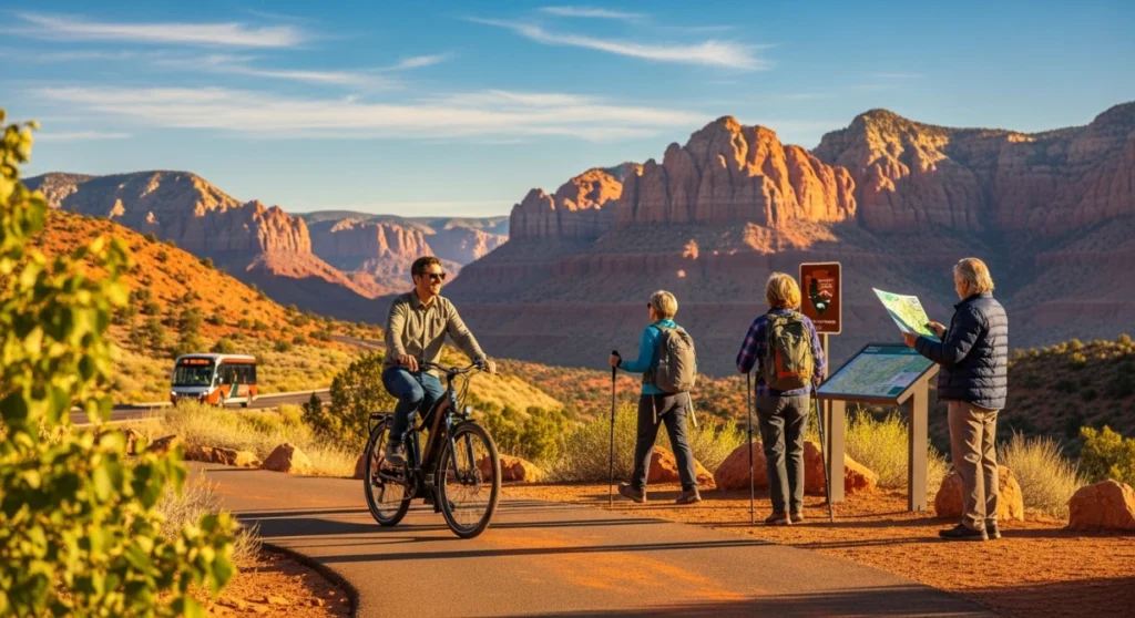 Planning a Utah national parks vacation without a rental car from Salt Lake City