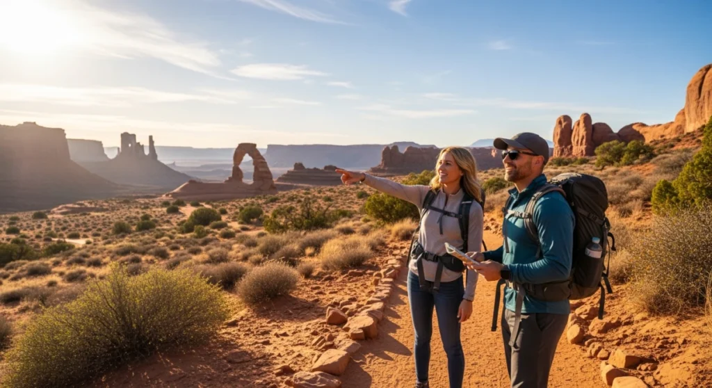 Moab hiking tours for non-hikers: easy trail expectations and gentle options