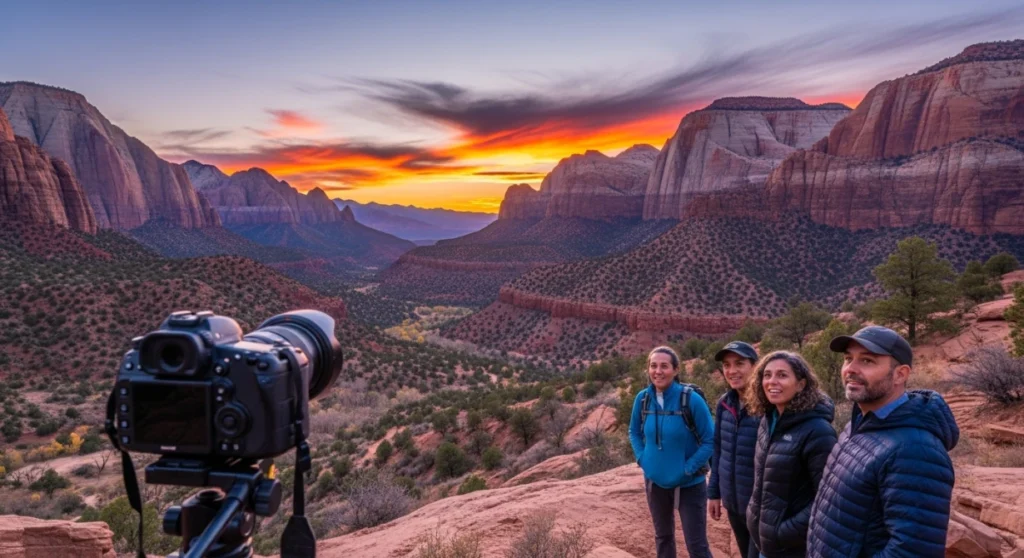 How to Plan a Zion Sunset Photo Tour from Springdale Viewpoints Like a Pro