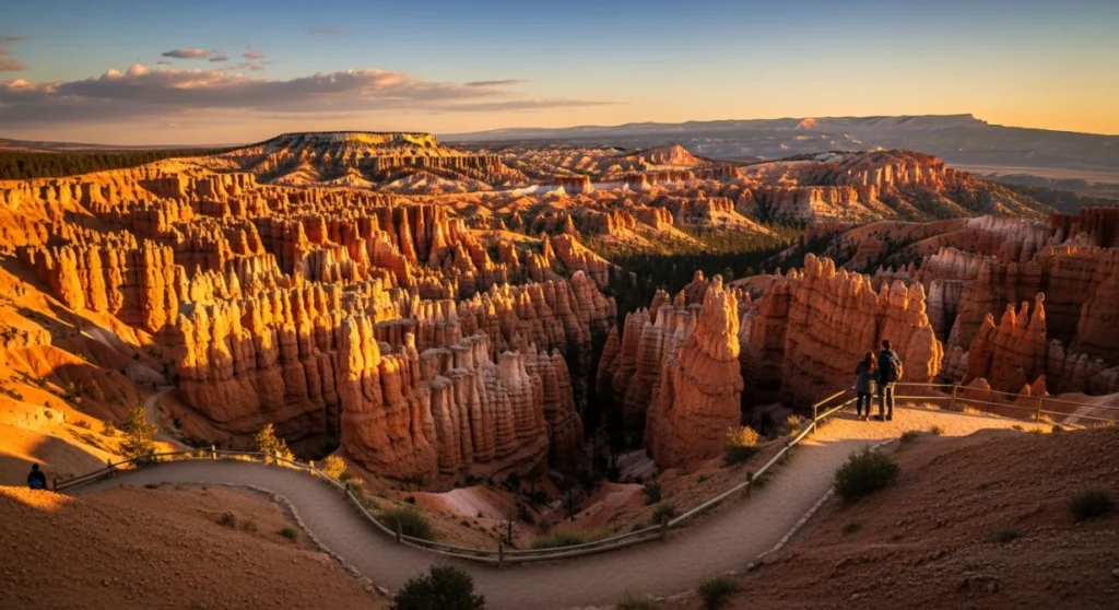 Two-day scenic drive loop Salt Lake City to Bryce and Zion with stops