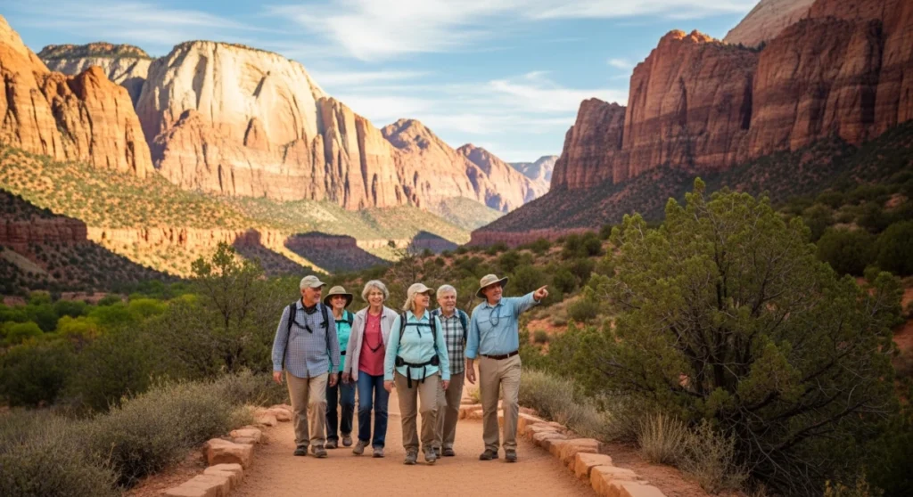 Planning Gentle Guided Zion Hikes Under Two Miles for Seniors the Smart Way