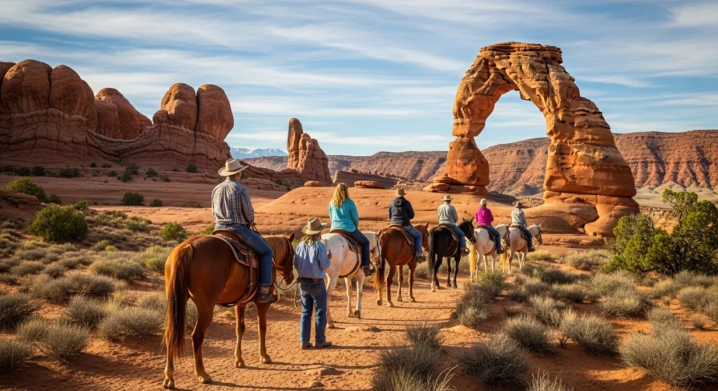 How to Pick a Guided Family Horseback Ride in Arches for Kids Ages 6+