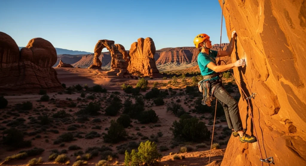 Teen Beginner Climbing in Arches: Safety Questions Parents Ask