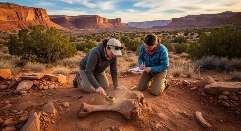 Family Paleontology Digs Near Capitol Reef: What Kids Should Expect