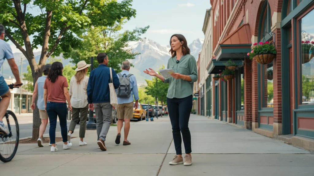 Self-Guided Audio Tour App for Salt Lake City Public Art and Historic Neighborhoods vs Guided Walks