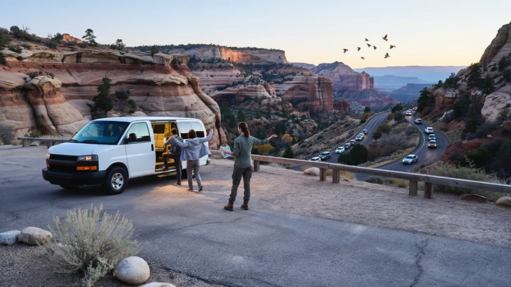 How Early Should a Salt Lake City Day Tour Leave for the Best Scenic Drives Near Salt Lake City?