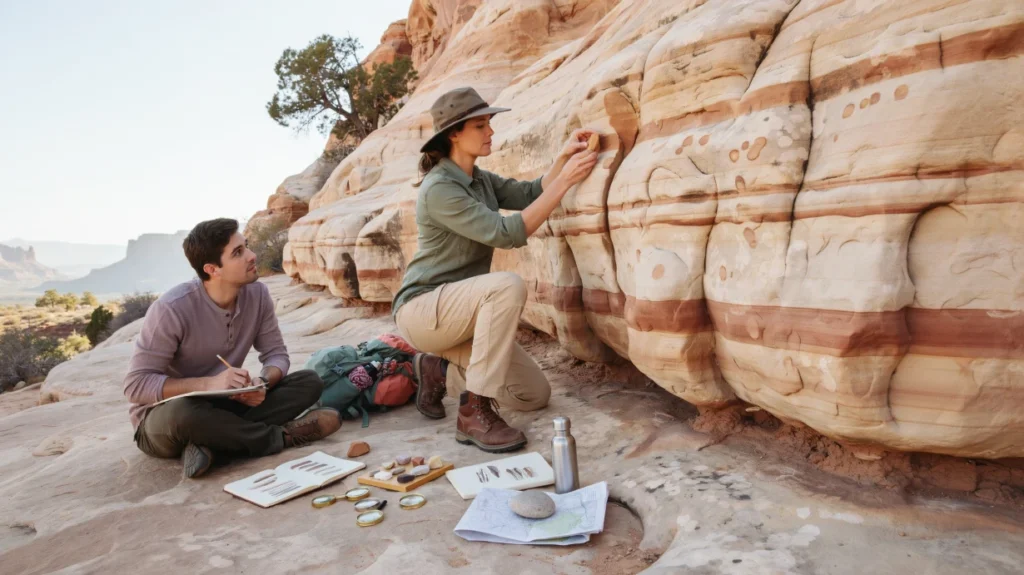 Guided Geology Walks Near Capitol Reef for Homeschool Groups With Curriculum Links