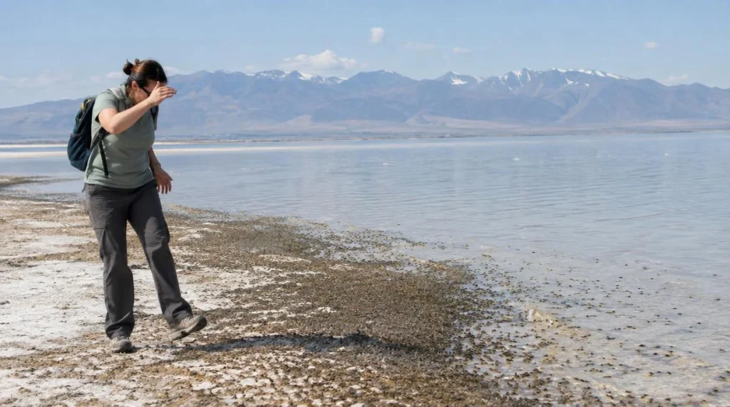 Why Are There So Many Brine Flies on Antelope Island?